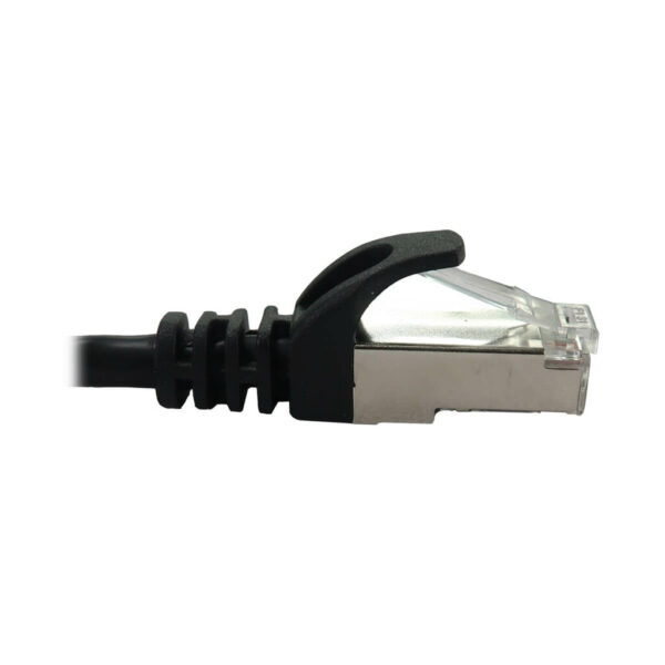 94f9c0dbc753808f6252256e90df2785-2 Tripp Lite series Cat6a 10G Snagless Shielded Slim STP Ethernet Cable (RJ45 M/M), PoE, Black, 7 ft. (2.1 m)