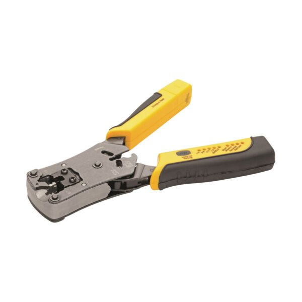 Tripp Lite series RJ11/RJ12/RJ45 Wire Crimper with Built-in Cable Tester