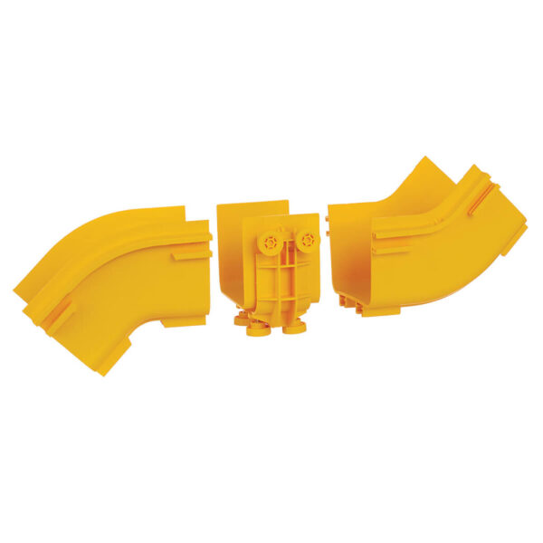 Tripp Lite series Toolless 45-Degree Up/Down Ramp Kit for Fiber Routing System, 120 mm (5 in.)