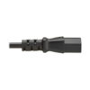 95105c6eecc006e3868e8a75a0bbfd06 Tripp Lite series PDU Power Cord, BS 1363 to C13 - 10A, 250V, H05VV-F, 2 m (6.6 ft.), Black