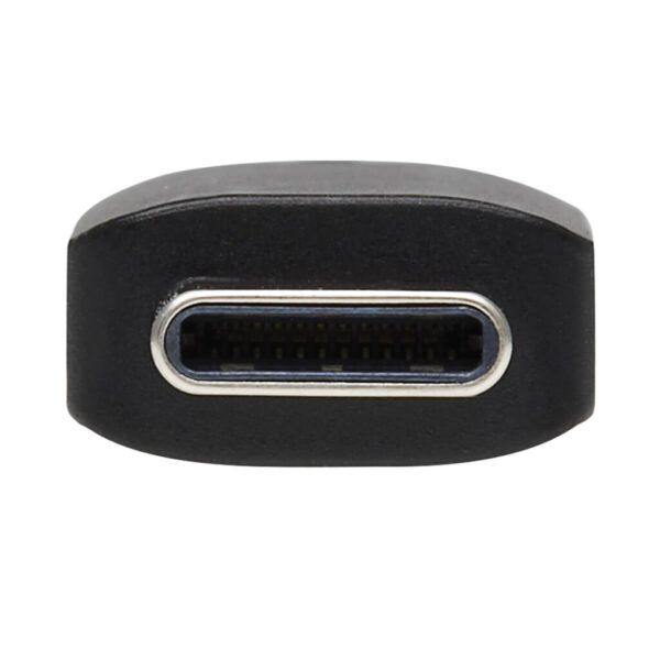 Tripp Lite series USB-C Adapter, Dual Display - 4K 60 Hz DisplayPort, 8K, HDR, 4:4:4, HDCP 2.2, DP 1.4 Alt Mode, Black