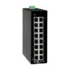 Tripp Lite series 16-Port Unmanaged Industrial Gigabit Ethernet Switch - 10/100/1000 Mbps, DIN Mount, TAA