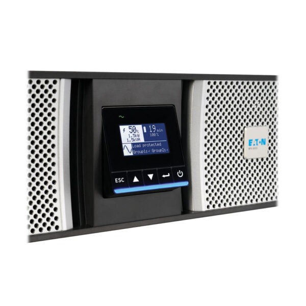 Eaton 9PX G2 3kVA 3kW 200-240V In, 120/240V Out Online UPS, L6-30P Input, 6x 5-20R, 1x L6-30R, 1x L14-30R, Network Card, 6U Rack/Tower - 9PX3K3UNP1G2