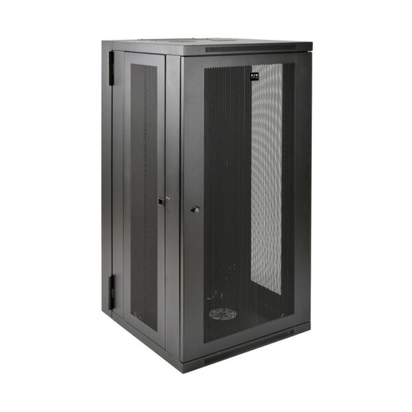 9584123e1f89386e638c72064dd6c2a0 Tripp Lite series SmartRack 26U UPS-Depth Wall-Mount Half-Height Rack Enclosure, Hinged Back - SRW26USDP