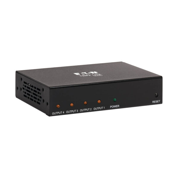 Tripp Lite series 4-Port HDMI Splitter - 4K @ 60 Hz, 4:4:4, Multi-Resolution Support, HDR, HDCP 2.2, TAA