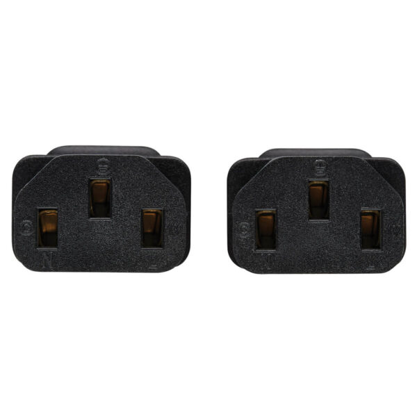 Tripp Lite series Splitter Cable, Heavy-Duty, C20 to 2x C13 - 15A, 100-250V, 14 AWG, 2 ft. (0.61 m), Black