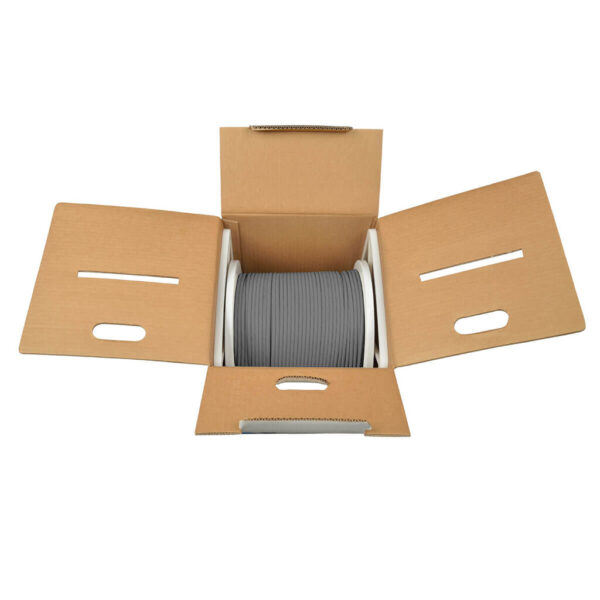 Tripp Lite series Cat6 Gigabit Bulk UTP Stranded 24 AWG CMR PVC Cable, Gray, 1000 ft. (304.8 m) TAA