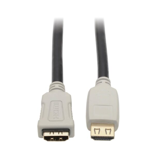 9642d1c7f0aa04ce5dc71dd4b843932a Tripp Lite series High-Speed HDMI Extension Cable (M/F) - 4K 60 Hz, HDR, 4:4:4, Gripping Connector, 3 ft.