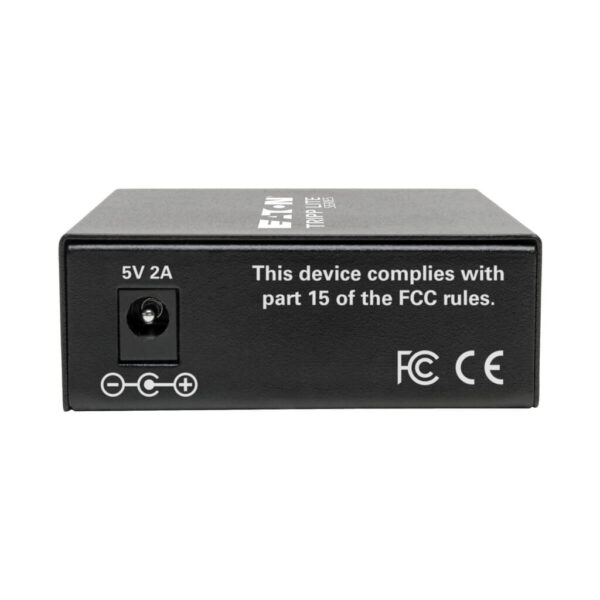 Tripp Lite series Gigabit Singlemode Fiber to Ethernet Media Converter, SC, 1310 nm, 20 km (12.4 mi.)
