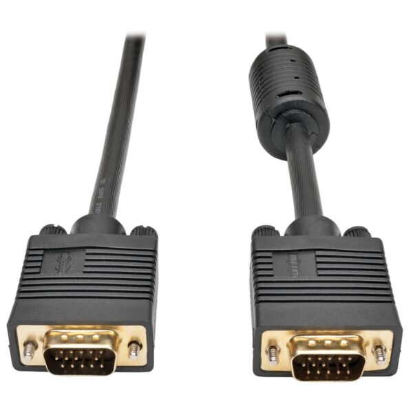 Tripp Lite series VGA High-Resolution RGB Coaxial Cable (HD15 M/M), 3 ft. (0.91 m)
