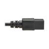 968ff60b74ecb6a7cdfce4e5bdbec04a Tripp Lite series EU Computer Power Cord, Schuko to C19 - 16A, 250V, H05VV-F, 2.5 m (8.2 ft.), Black