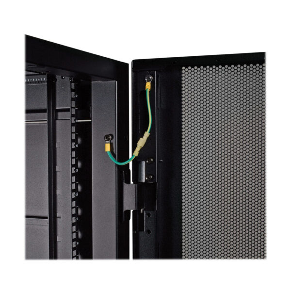 Tripp Lite series 45U Extra-Deep Server Rack - 48 in. (1219 mm) Depth, Doors & Side Panels Included