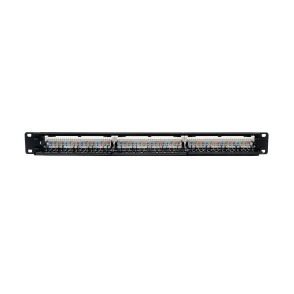 Tripp Lite series 24-Port 1U Rack-Mount Cat6/Cat5 110 Patch Panel, 568B, RJ45 Ethernet, TAA