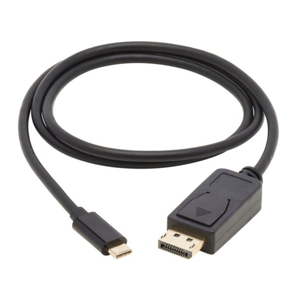 Tripp Lite series USB-C to DisplayPort Bi-Directional Active Adapter Cable (M/M), 4K 60 Hz, HDR, Locking DP Connector, 3 ft. (0.9 m), TAA