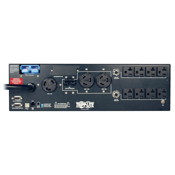 Tripp Lite series SmartPro 208 & 120V 5kVA 3.75kW Line-Interactive Sine Wave UPS, 3U, Extended Run, Network Card Options, USB, DB9, TAA