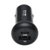 9729e93f8cc5e3acfe859bc16aa5c213 Tripp Lite series Dual-Port USB Car Charger with 24W Charging - USB-C (24W) PD 3.0, USB-A (24W) QC 3.0, Black