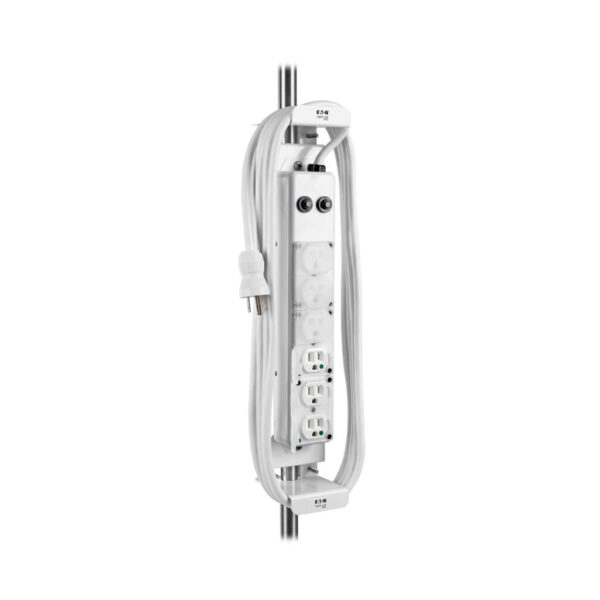 973bf182d54f45cc323816d734b341d1 Tripp Lite series Safe-IT Mounting Clamp for Medical-Grade Power Strips - Antimicrobial Protection