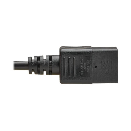 9745158671b6192a18f456a423b48ace Tripp Lite series EU Computer Power Cord, Schuko to C19 - 16A, 250V, H05VV-F, 2.5 m (8.2 ft.), Black