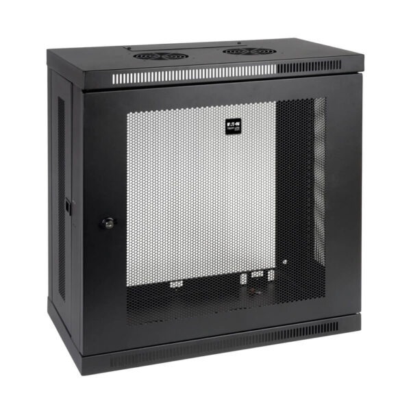 Tripp Lite series SmartRack 12U Low-Profile Patch-Depth Wall-Mount Small Rack Enclosure