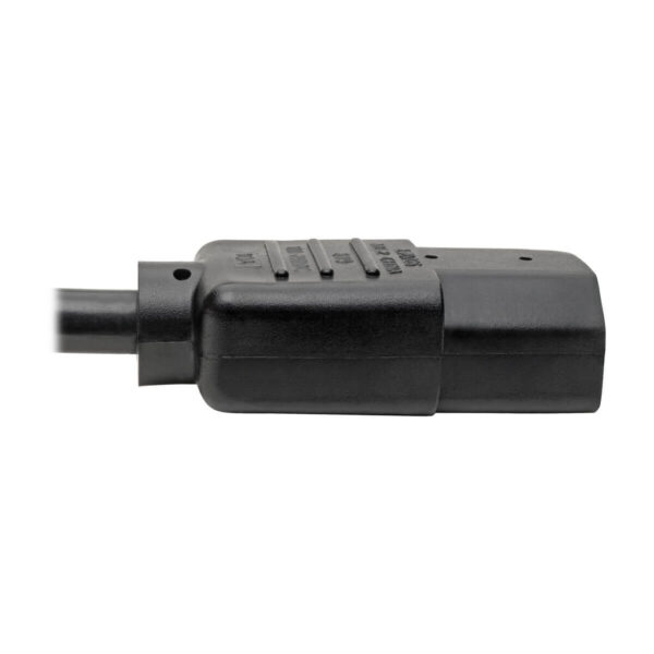 9754250023ffa7b1e13af8c7645cd30d Tripp Lite series Hospital-Grade Power Cord, NEMA 5-15P to C13 - Green Dot, 15A, 125V, 14 AWG, 25 ft. (7.62 m), Black