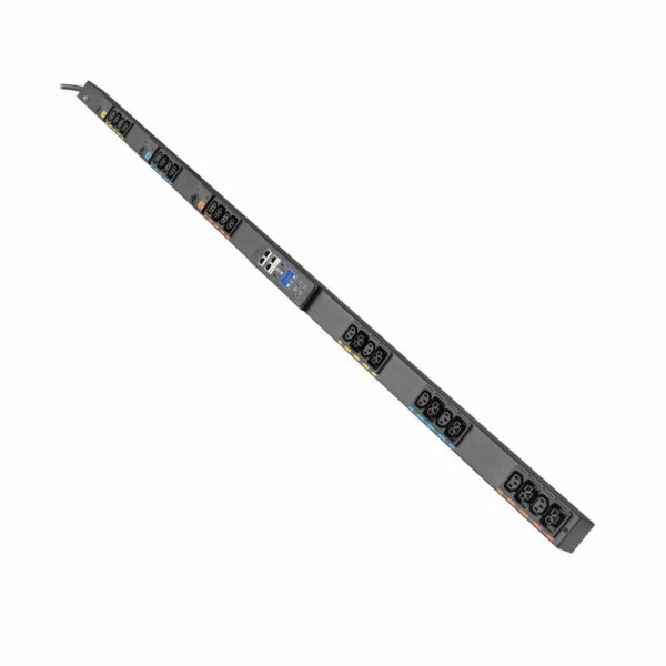 9756a2094c37a6a2e2009bbe2415e432 Eaton 3-Phase Managed Rack PDU G4, 120/208V, 24 Outlets, 16A, 5.8kW, L21-20 Input, 10 ft. Cord, 0U Vertical
