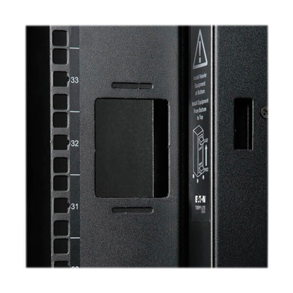 976456f1e8933cfb6a42a2fb4d0afc96 Tripp Lite series 48U SmartRack Wide Standard-Depth Rack Enclosure Cabinet with doors, side panels & shock pallet packaging