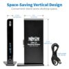 Tripp Lite series USB 3.x (5Gbps) Laptop Dock - HDMI, DVI Video, Audio, USB, Ethernet