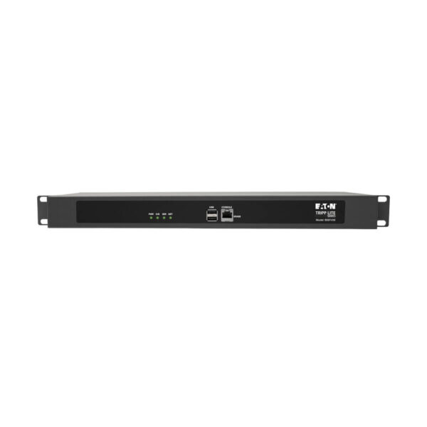 Tripp Lite series 16-Port Console Server, USB Ports (2) - Dual GbE NIC, 4 Gb Flash, Desktop/1U Rack, TAA