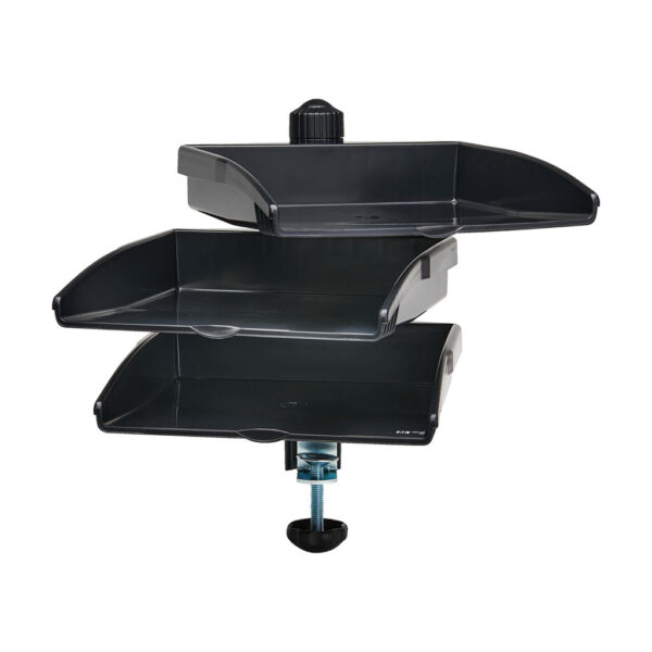 Tripp Lite series 3-Tray Document Holder with Desktop Clamp, TAA