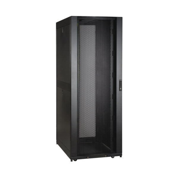 Tripp Lite series 48U SmartRack Wide Standard-Depth Rack Enclosure Cabinet with doors & side panels - SR48UBWD