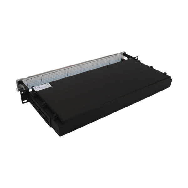 992df03af46f620643035392df49a2b5 Tripp Lite series Preloaded Fiber Panel, 1U - 2x (24F MTP/MPO-PC to 12x LC Duplex F/M) 24F Trunk Cables, OM4 Multimode, 20 m (65.6 ft.)