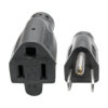 Tripp Lite series Power Extension Cord, NEMA 5-15P to NEMA 5-15R - Heavy-Duty, 15A, 120V, 14 AWG, 25 ft. (7.62 m), Black