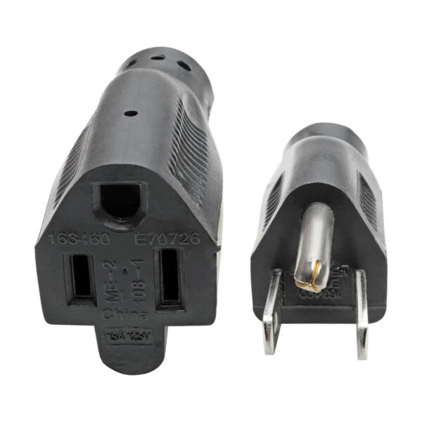 99869eabf533790866167e9452055db0 Tripp Lite series Power Extension Cord, NEMA 5-15P to NEMA 5-15R - Heavy-Duty, 15A, 120V, 14 AWG, 10 ft. (3.05 m), Black