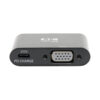 998f6671810eceab9ba30d67aa2eb621 Tripp Lite series USB-C to VGA Adapter with PD Charging, Black - U444-06N-VB-C
