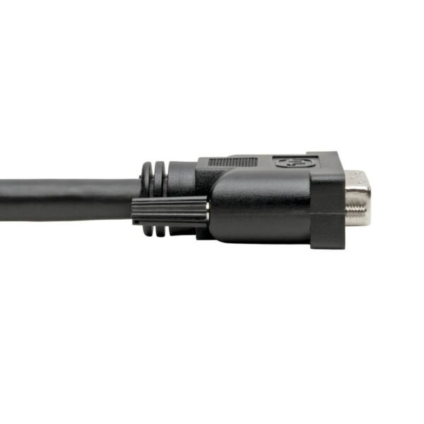 Tripp Lite series DVI to USB-A Dual KVM Cable Kit - (2x Male/2x Male), 1920 x 1200 (1080p) @ 60 Hz, 10 ft. (3.05 m)