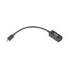 9a33cd8644643f8aec8879817f6d1965 Tripp Lite series USB-C to HDMI Active Adapter Cable (M/F), 4K 60 Hz, HDR, 4:4:4, DP 1.4 Alt Mode, HDCP 2.2, Black, 6 in. (15.2 cm)