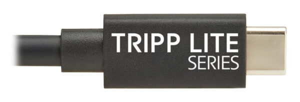 Tripp Lite series USB4 40Gbps Cable (M/M) - USB-C, 8K 60 Hz, 240W EPR Charging, Black, 1.2 m (4 ft.)