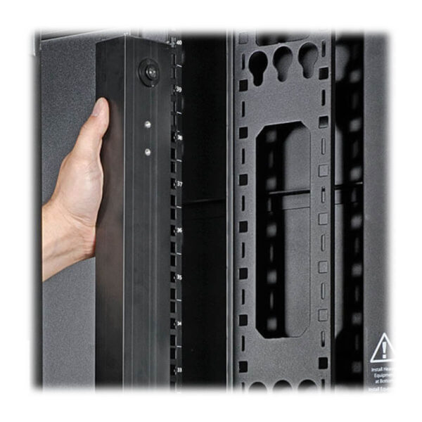 Tripp Lite series 14.4kW 3-Phase Local Metered PDU, 208V Outlets (36 C13, 6 C19, 3 L6-30R) Hubbell 50A CS8365C, 6 ft. (1.83 m) Cord, 0U Vertical, TAA