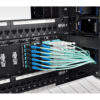 9ae25383742e7051a42265bdb3866a52 Tripp Lite series MTP/MPO Patch Cable with Push/Pull Tab Connectors, 100GBASE-SR10, CXP, 24 Fiber, 100Gb OM3 Plenum-rated - Aqua, 3M (10 ft.)