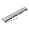 Tripp Lite series Cat5e/Cat6 24-Port Patch Panel - Shielded, Krone IDC, 568A/B, RJ45 Ethernet, 0.5U Rack-Mount, TAA