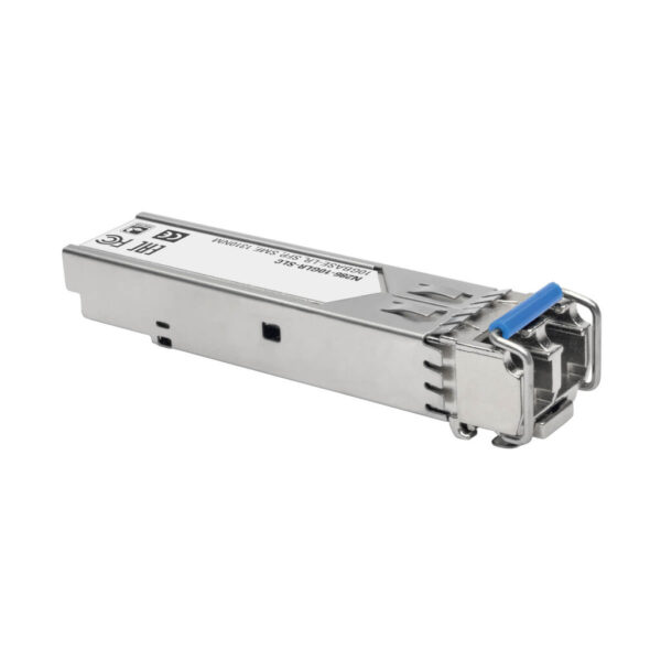 9b3470c189384a9d648f9f7b50fd99f0 Tripp Lite series HP J4859C Compatible SFP Transceiver, 1000Base-LX, DDM, Singlemode LC, 1310 nm, 10 km
