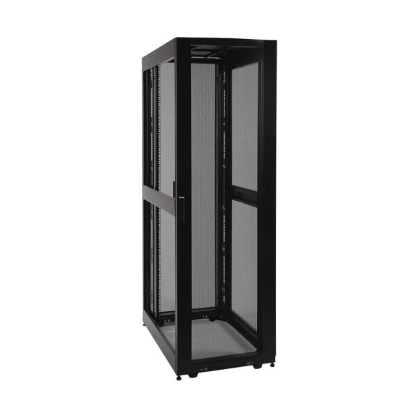 Tripp Lite series 45U SmartRack Mid-Depth Rack Enclosure Cabinet with doors & side panels