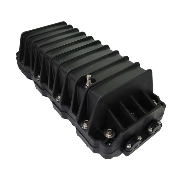 9bb84b73f3ac23cee9a571fbd2246050 Tripp Lite series Fiber Splice Horizontal Enclosure - 6 Splicing Trays, 144 Fiber Capacity, IP68 Rated