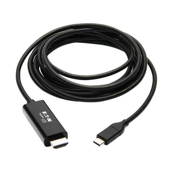 9bd36bc4b0bde962fff31a5985900d5b Tripp Lite series USB-C to HDMI Adapter Cable (M/M), 4K 60 Hz, 4:4:4, Thunderbolt 3 Compatible, Black, 9 ft. (2.7 m)