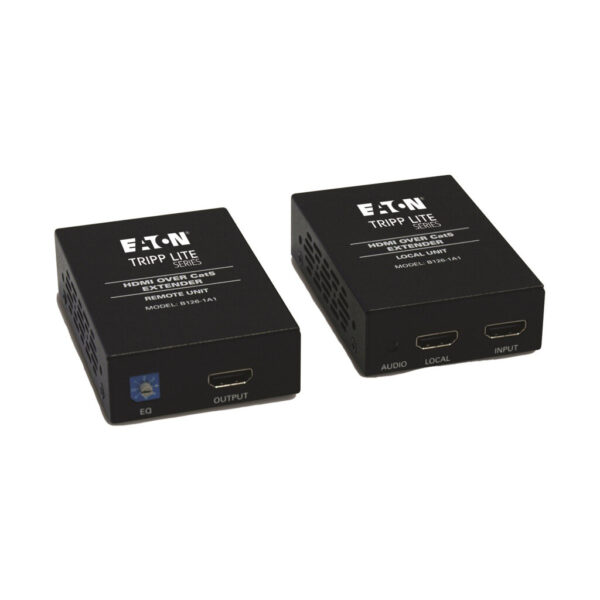 Tripp Lite series HDMI over Cat5/6 Extender Kit, Box-Style Transmitter/Receiver for Video/Audio, Up to 150 ft. (45 m), TAA