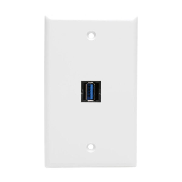 Tripp Lite series USB 3.0 SuperSpeed Keystone Jack Type-A Extension Cable (M/F), 3 ft. (0.91 m)