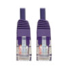 Tripp Lite series Cat5e 350 MHz Molded (UTP) Ethernet Cable (RJ45 M/M), PoE - Purple, 6 ft. (1.83 m)