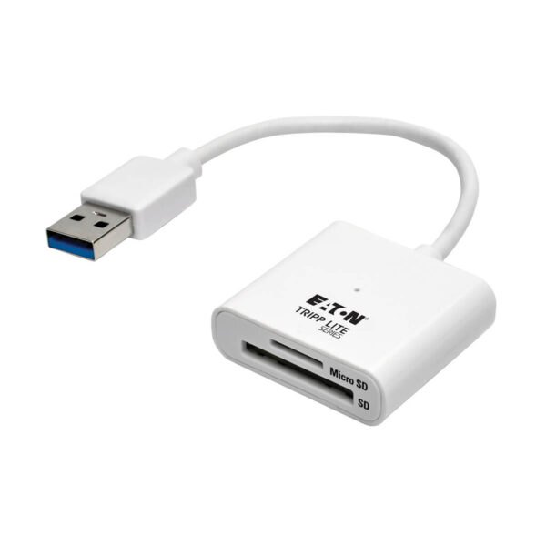 9c575bea69a7a6e62feead6b0de9ed1c Tripp Lite series USB 3.2 Gen 1 SuperSpeed SD/Micro SD Memory Card Media Reader with Built-In Cable, 6-in. (15.24 cm)