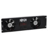 9c5cb34c83603f699162fd9aa9b125e2 Tripp Lite series 3U Digital Temperature Sensor with 2 12VDC Extra-Quiet Fans, Blanking Panel, LCD