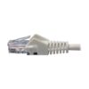 Tripp Lite series Cat5e 350 MHz Snagless Molded (UTP) Ethernet Cable (RJ45 M/M), PoE - White, 5 ft. (1.52 m)